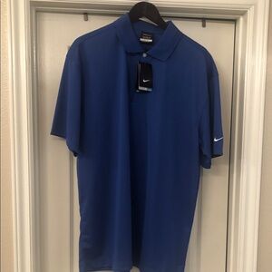 Nike Men's Classic Blue Polo Shirt